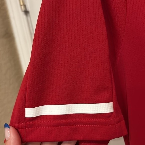 Men’s Adidas red Nebraska Cornhuskers collared shirt small - Picture 5 of 5